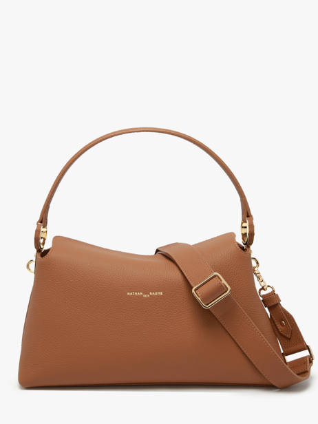 Leather Freesia Shoulder Bag Nathan baume Brown eden 4 other view 3