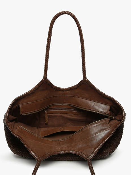 Sac Porté épaule Heritage Biba Marron heritage PER9L vue secondaire 3