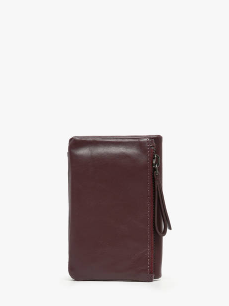 Portefeuille Cuir Biba Marron wallet SFM4L vue secondaire 3