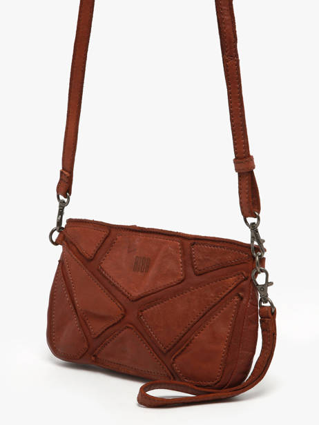 Sac Porté épaule Heritage Cuir Biba Marron heritage DON1L vue secondaire 2