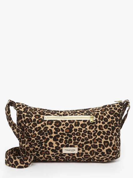 Le Sac Crossbody Mini Charlot Coton Recyclé Rivedroite Bleu forever wild MCHARFOR