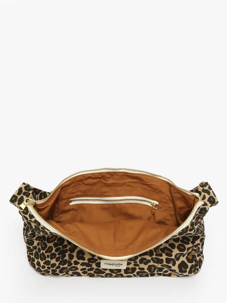 Le Sac Crossbody Mini Charlot Coton Recyclé Rivedroite Bleu forever wild MCHARFOR vue secondaire 2