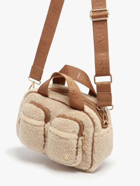Sac Bandoulière Winter Vanessa wu Beige winter MA0143 vue secondaire 2