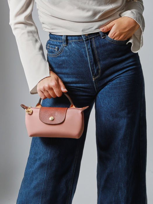Longchamp Le pliage original Clutches Pink