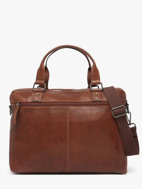 Business Bag Basilic pepper Brown traveler BTRA08 other view 3