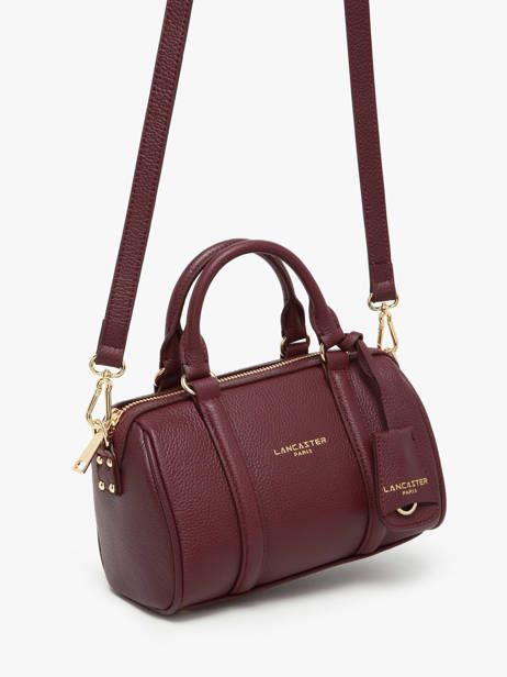Sac Bandoulière Milano Ana Cuir Lancaster Violet milano ana 101 vue secondaire 1