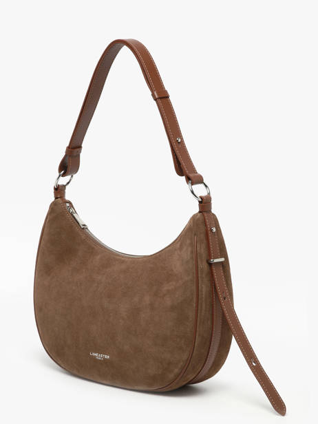 Shoulder Bag Suede Leather Lancaster Brown suede 82 other view 1