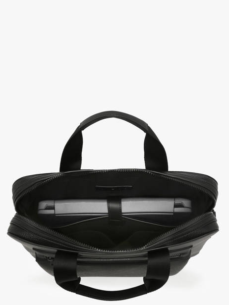 Business Bag Tommy hilfiger Black monogram AM13835 other view 2