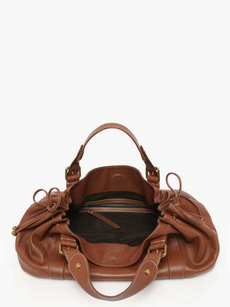 Shoulder Bag Icone Leather Gerard darel Brown icone DCS01410 other view 2