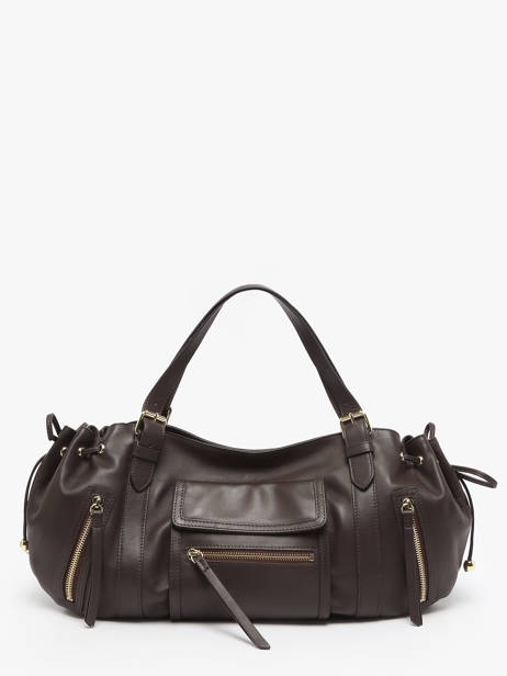 Shoulder Bag Icone Leather Gerard darel Brown icone DCS30410