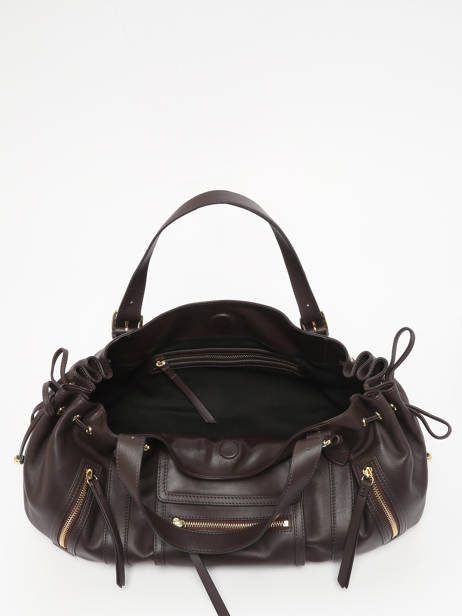 Shoulder Bag Icone Leather Gerard darel Brown icone DCS30410 other view 2