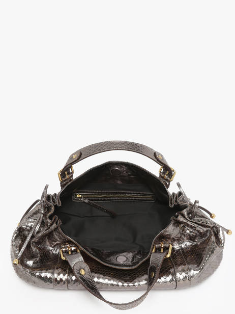 Shoulder Bag Serpent Leather Gerard darel Gray serpent DCS01472 other view 2
