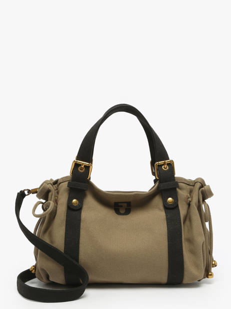 Crossbody Bag Canvas Cotton Gerard darel Green canvas DCS67450