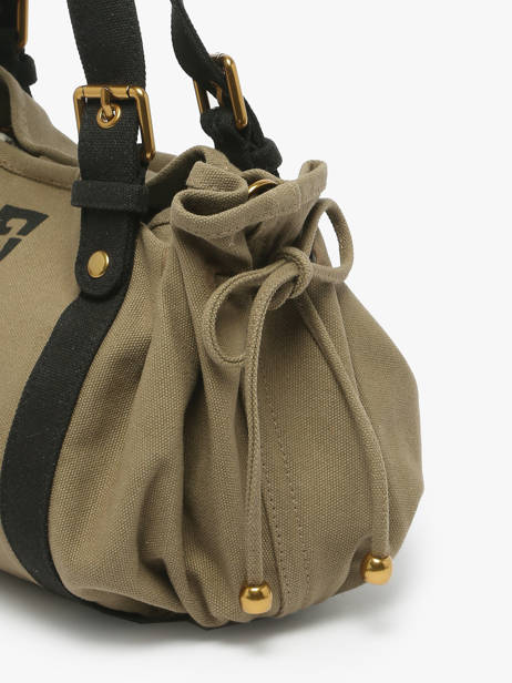 Crossbody Bag Canvas Cotton Gerard darel Green canvas DCS67450 other view 4