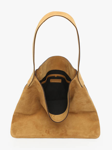 Shoulder Bag Folk Lady Leather Gerard darel Yellow folk lady DCS72407 other view 2