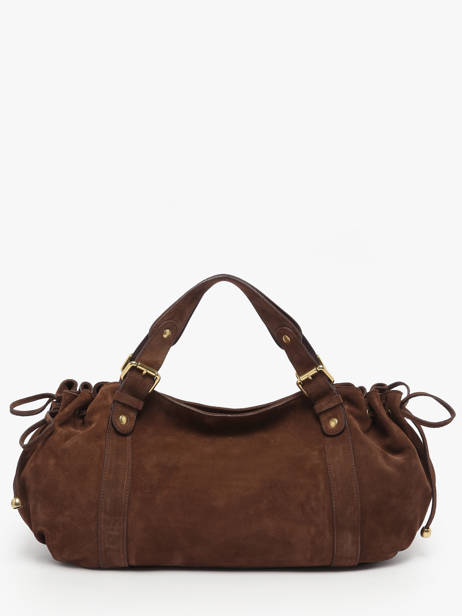 Shoulder Bag Folk Leather Gerard darel Brown folk DCS01407