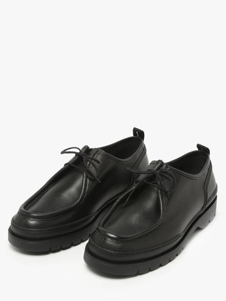 Derby Shoes In Leather Kleman Black men MAJOR other view 1