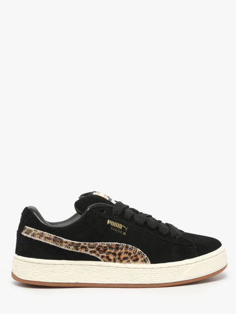 Sneakers In Leather Puma Black women 40486201