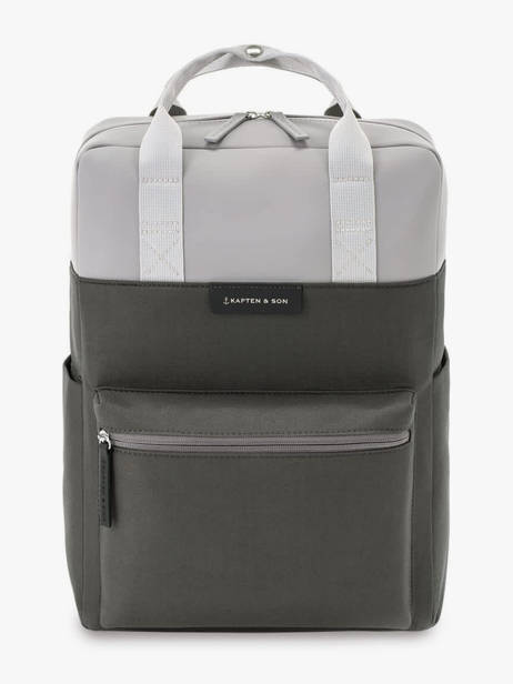 Business Backpack 1 Compartment + 15'' Laptop Kapten and son Gray backpack BERGEN