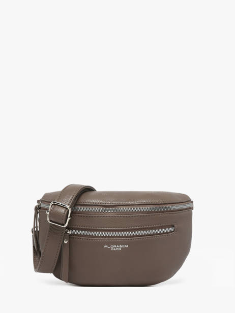 Belt Bag Miniprix Brown grained F8546