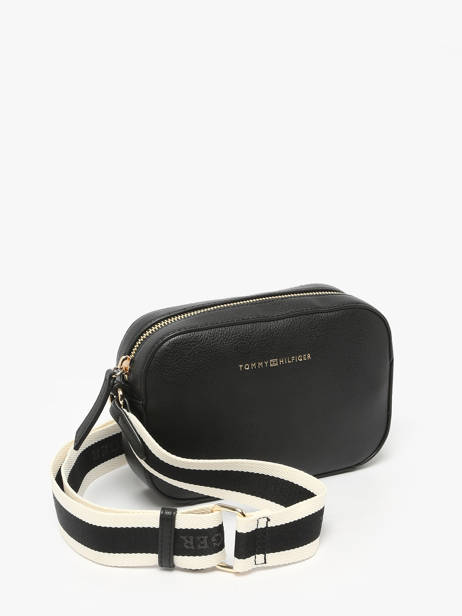Shoulder Bag Th Logotape Polyurethane Tommy hilfiger Black th logotape AW17450 other view 1