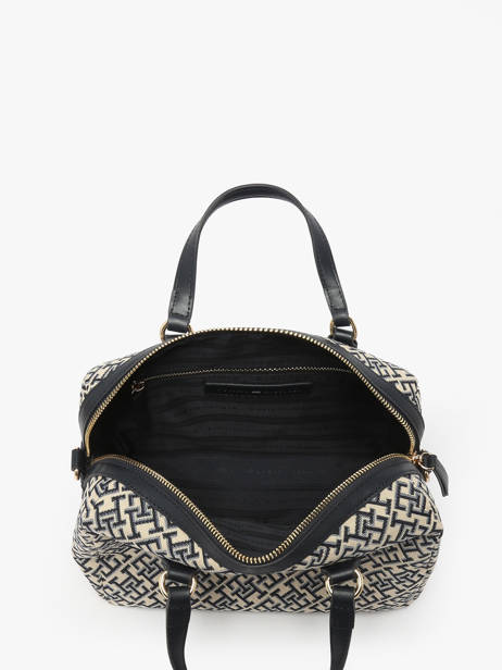 Sac Porté Main Th Jacquard Polyester Recyclé Tommy hilfiger Vert th jacquard AW17633 vue secondaire 2