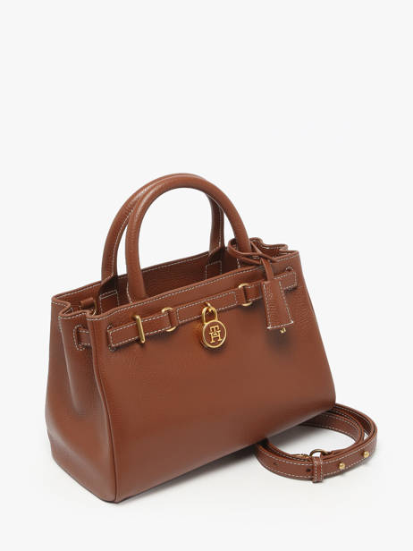 Satchel American Icon Leather Tommy hilfiger Brown american icon AW17926 other view 1