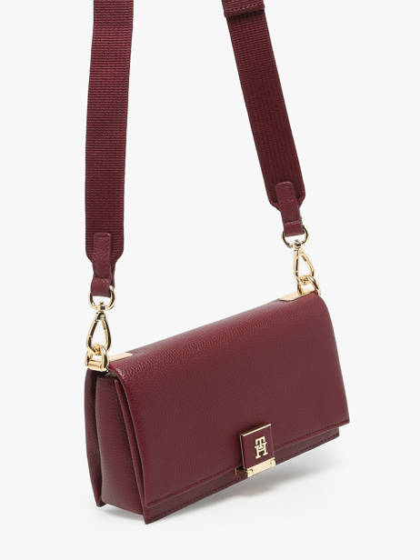 Sac Bandoulière Th Her Tommy hilfiger Rouge th her AW17949 vue secondaire 1