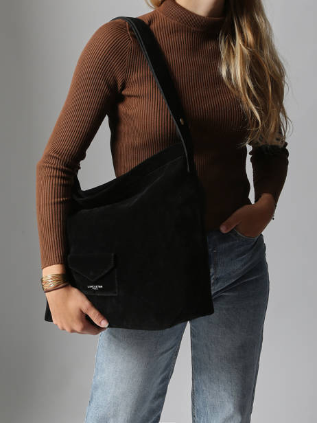 Shoulder Bag Suèdine Kba Lancaster Black suedine kba 62 other view 1