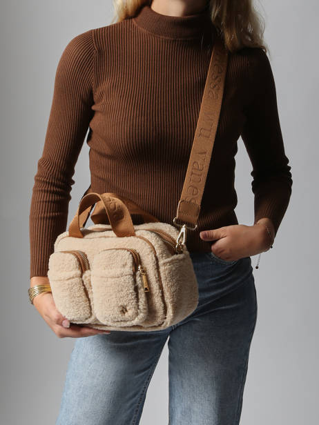 Sac Bandoulière Winter Vanessa wu Beige winter MA0143 vue secondaire 1