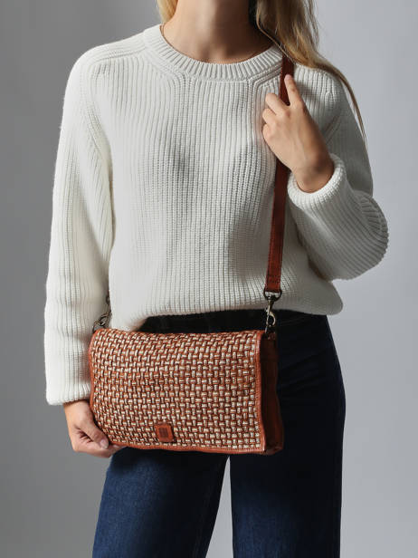 Shoulder Bag Heritage Leather Biba Brown heritage KAB8L other view 1