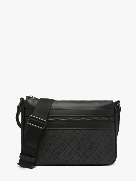 Sac Bandoulière Tommy hilfiger Noir monogram AM13577