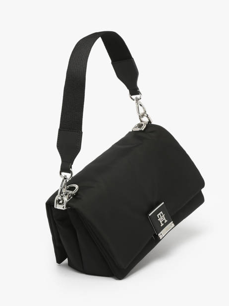 Sac Bandoulière Th Her Polyester Recyclé Tommy hilfiger Noir th her AW17725 vue secondaire 1