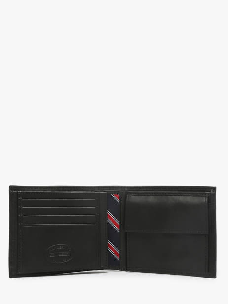 Wallet Leather Tommy hilfiger Black eton AM00657 other view 2