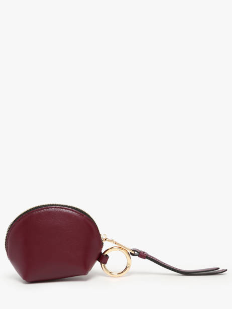 Porte-monnaie Origami Cuir Lancel Violet origami A13859 vue secondaire 2