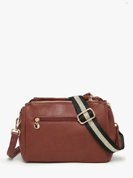 Shoulder Bag Soft Lulu castagnette Brown soft YAMINA other view 3