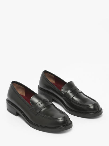 Slippers In Leather Aliwell Black women A3226 other view 2