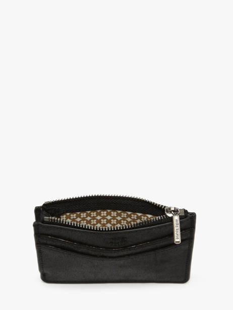 Card Holder Leather Mila louise Black vintage 3570XC other view 1