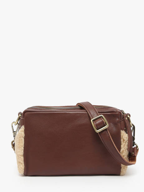 Shoulder Bag Vintage Leather Mila louise Beige vintage 23673TC other view 4