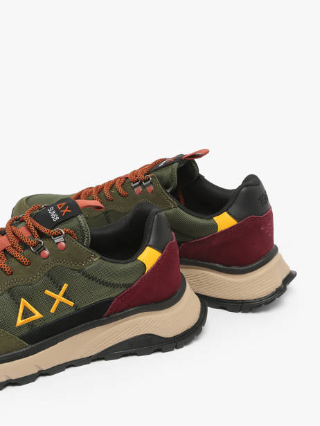 Boots In Leather Sun68 Green men Z4513074 other view 2