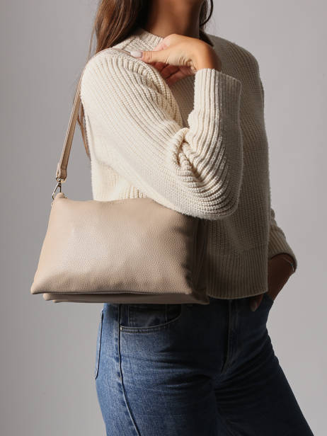 Shoulder Bag New Grain Miniprix Beige new grain F6936 other view 1