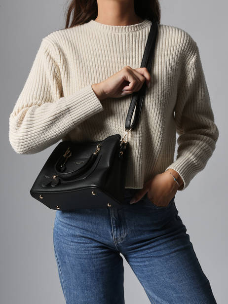 Shoulder Bag Grained Miniprix Black grained H6931 other view 1