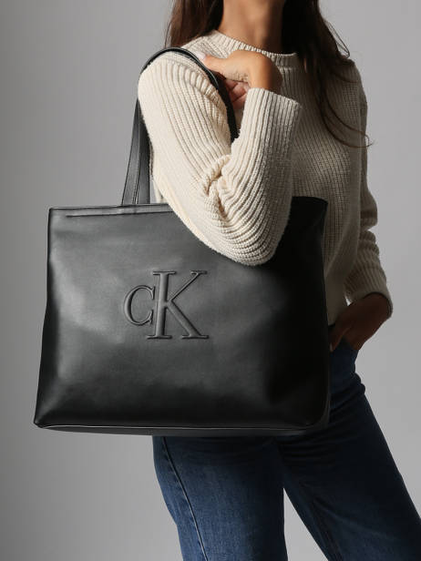 Shoulder Bag Sculpted Calvin klein jeans Black sculpted 4K3070G other view 1