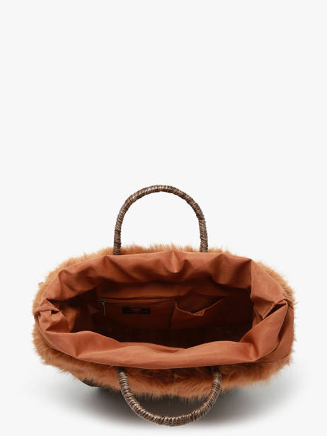 Shopping Bag Doudou Le voyage en panier Brown doudou M other view 4