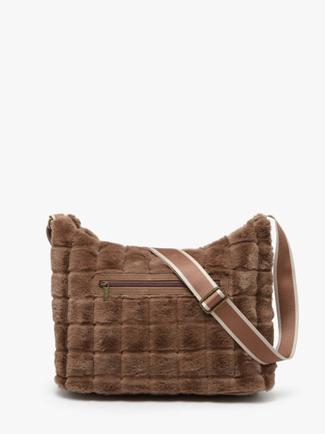 Shoulder Bag Quadri Le voyage en panier Brown quadri AHP272 other view 5