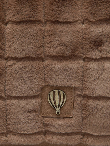 Shoulder Bag Quadri Le voyage en panier Brown quadri AHP269 other view 3