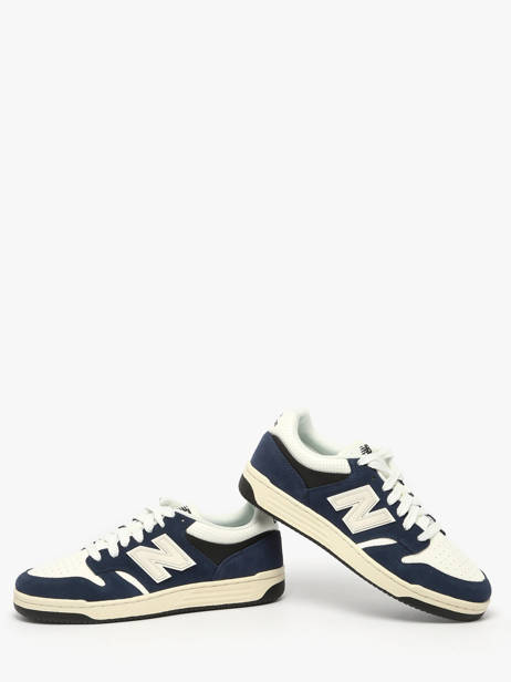 Sneakers En Cuir New balance Bleu boy BB480PEN vue secondaire 2