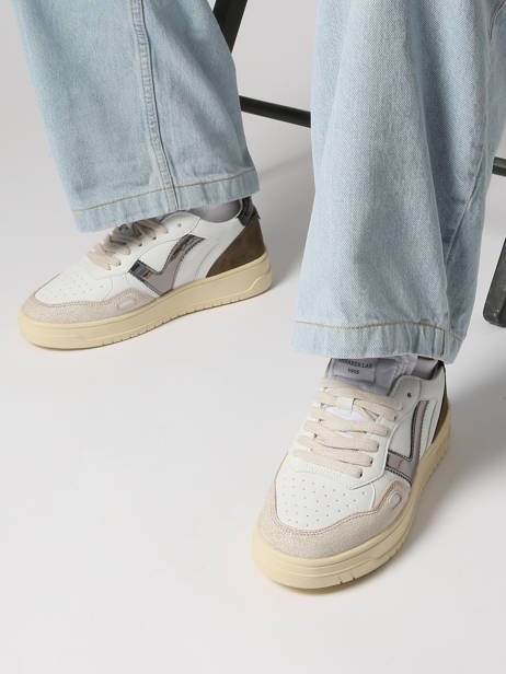 Sneakers In Leather Victoria White women 1257135 other view 1