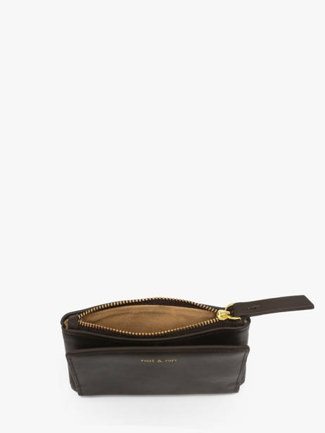 Portefeuille Cuir Nat et nin Marron vintage SOLY vue secondaire 2