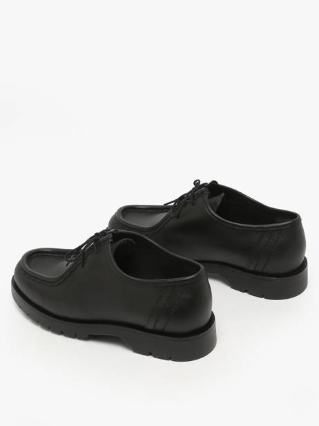 Derby Shoes In Leather Kleman Black men PADROR other view 2